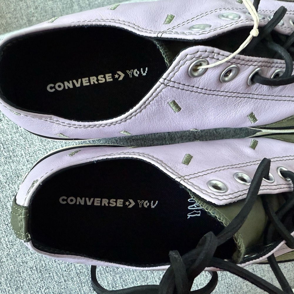 Converse Purple Sneakers Classic Design